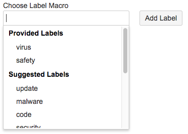 choose label macro render example2