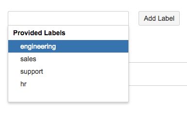 custom default labels tutorial result